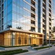 Modern high-rise residential tower in Karachi, Pakistan, showcasing professional elevator infrastructure and building design for commercial and residential projects.