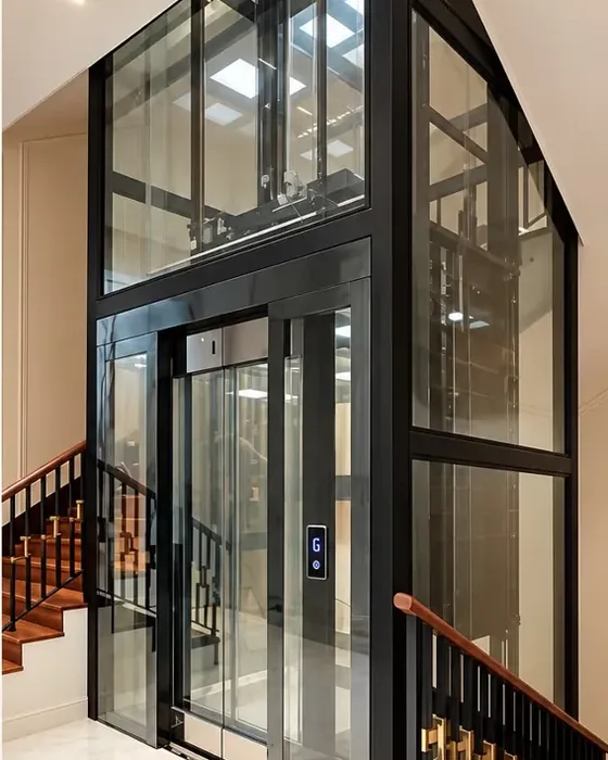 Glass Passenger Elevator by Hub Elevator