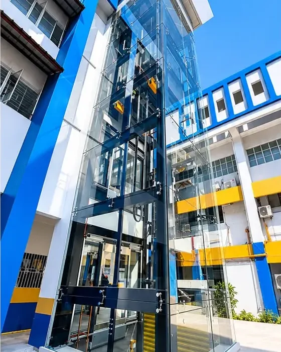 Panoramic Glass Elevator by Hub Elevator